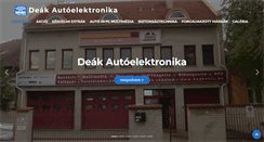 Desktop Screenshot of deakauto.hu