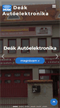 Mobile Screenshot of deakauto.hu